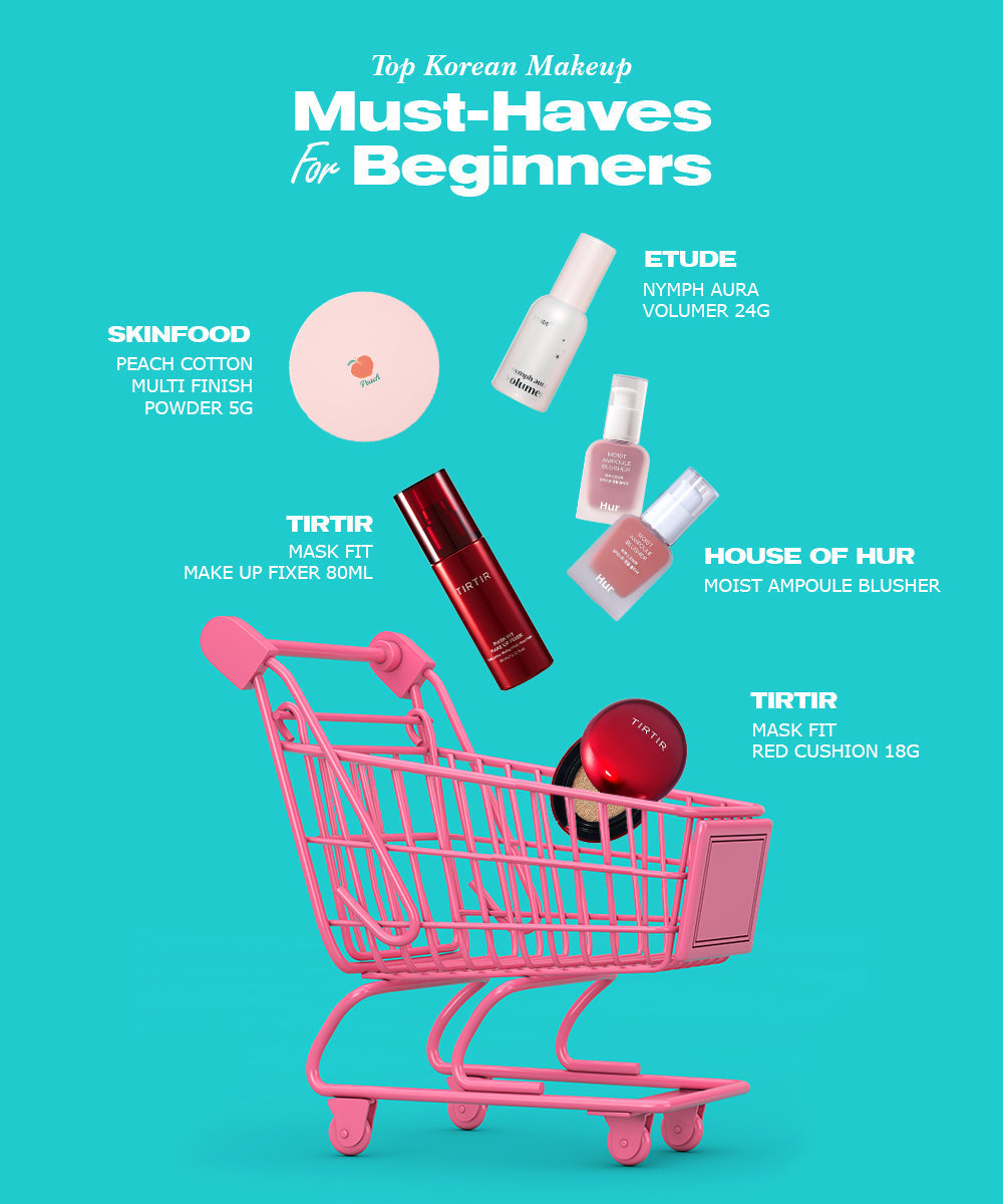 Top Korean Makeup Must-Haves for Beginners
