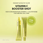 Vitamin C Booster Shot, Pure Vitamin C + Glutathione for Bright, Healthy Skin Glow, 1.01 fl oz